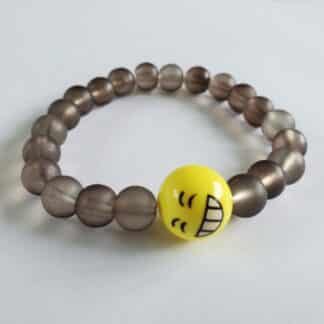 Smokey Grey Emoji Bracelet