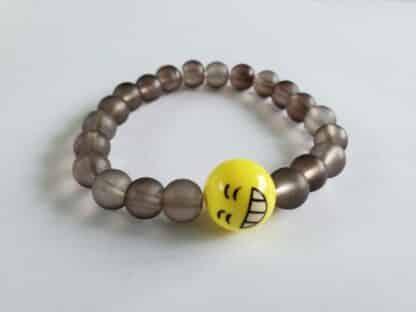 Smokey Grey Emoji Bracelet